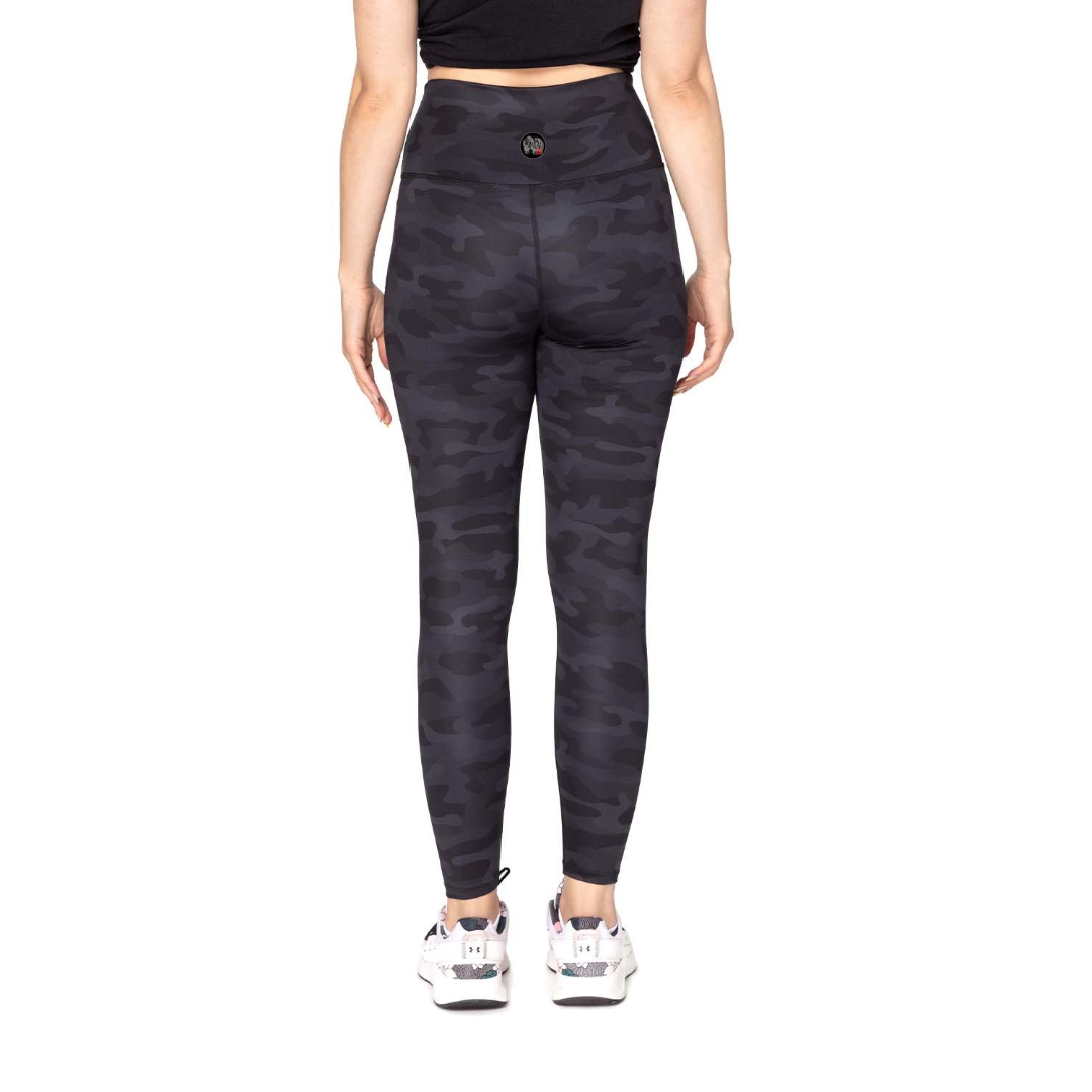 Savage Rep CORE High-Impact Recycled Leggings – Squat-Proof, Eco-Friendly Leggings in Black and Dark Camo