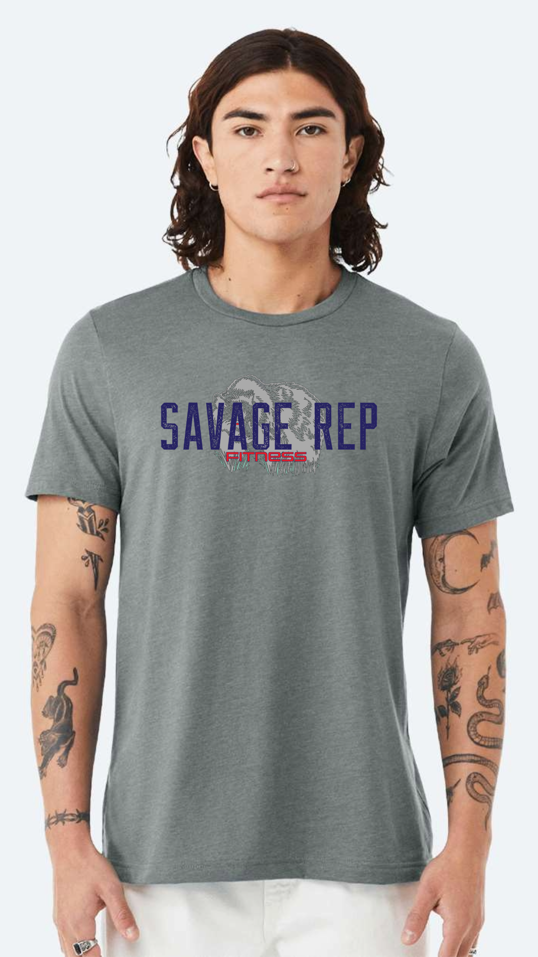 Savage Rep CORE Performance T-Shirt – Men’s and Women’s Workout Tee for Fitness, Training, and Everyday Activewear