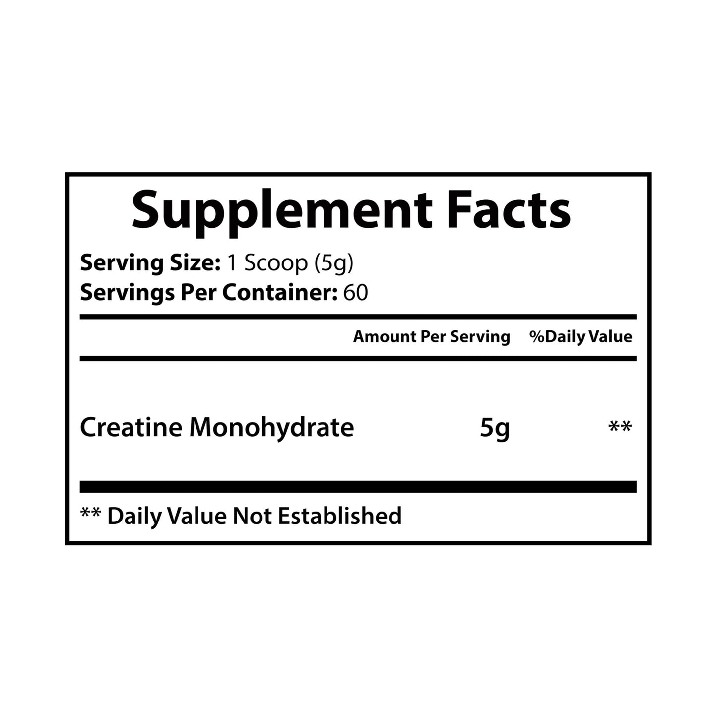 Savage Rep Creatine Monohydrate – Premium Supplement for Strength, Performance, and Recovery (300g, 10.58oz)