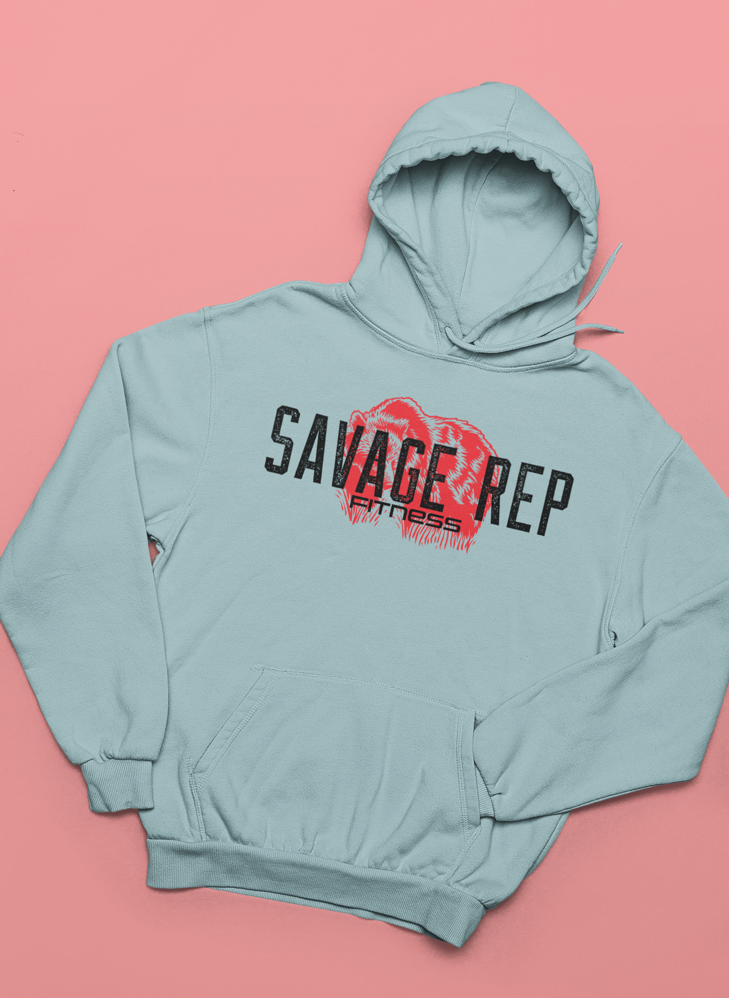 Savage Rep CORE Performance Hoodie – Men’s and Women’s Essential Athletic Hoodie for Training, Warm-Ups, and Everyday Wear S Charcoal Gray